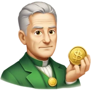 Golden Token sticker