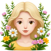 Spring sticker