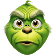 The grinch sticker