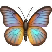 Butterfly sticker
