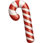 candy cane  sticker