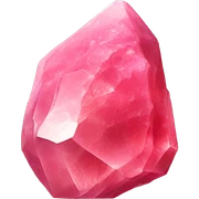 Rhodochrosite crystal sticker