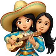Mariachi Guitarist sticker