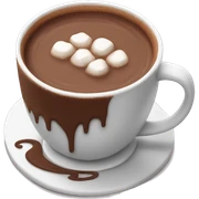 Hot chocolate sticker