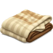 Floded blanket sticker