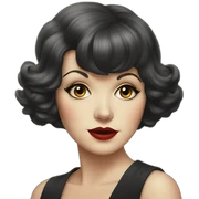 Clara Bow sticker