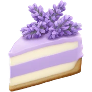 Lavender cheesecake sticker