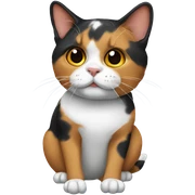 calico with cigarette sticker