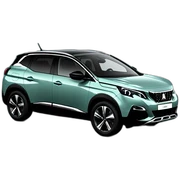 Peugeot 3008 gris amazonite sticker