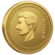 Coin sticker