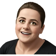 smiling boy in black shirt sticker