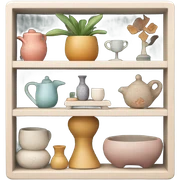 homewares on tiny shelf sticker