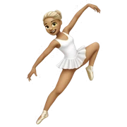 white dancer sticker