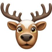 Reindeer sticker