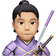 Gentle Samurai sticker