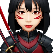 Shadow Samurai sticker