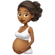 pregnant sticker