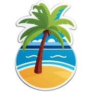 Playa sticker