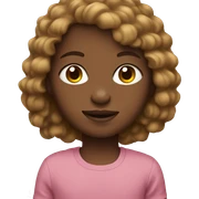 kid with textured crop with brown hair light skin sticker