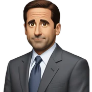 michael scott sticker