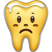 Diente triste sticker