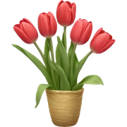 tulips sticker