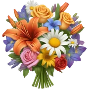 Bouquet of flowers sticker