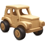 Car Wooden toy sticker
