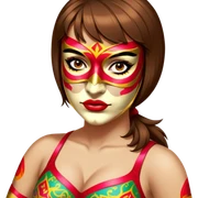 Luchador sticker