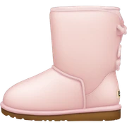 light pink uggs sticker