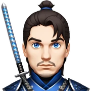 Warrior Samurai sticker