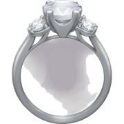 Engagement ring sticker