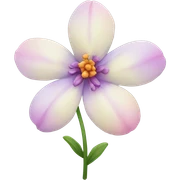 Flower sticker