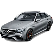 grey Mercedes e63 sticker