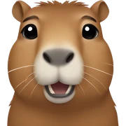 Capybara sticker