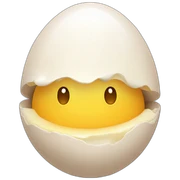 Eggs toungue sticker
