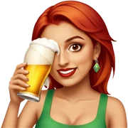 Cerveza Drinker sticker