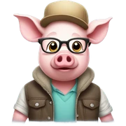 John pork sticker