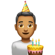 birthday sticker