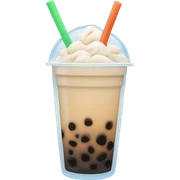 Boba tea sticker