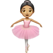 asian ballerina sticker