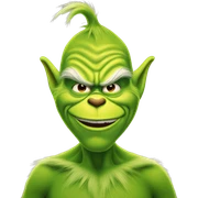 grinch sticker