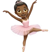 Ballerina sticker