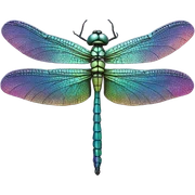Dragonfly sticker