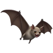 fruit bat sticker