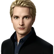 blonde boy looking at viewer sticker