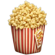 pop corn sticker