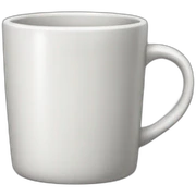 empty mug sticker