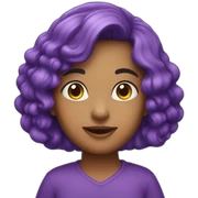 Violet sticker