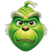 The grinch sticker